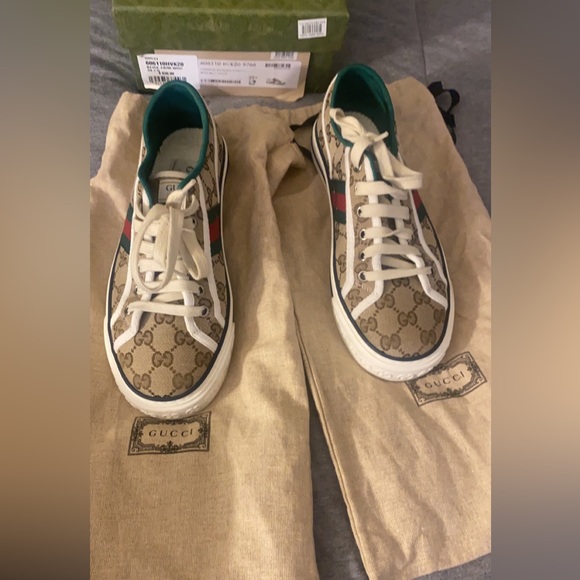 Women's GG Gucci Tennis 1977 sneaker - Picture 2 of 6